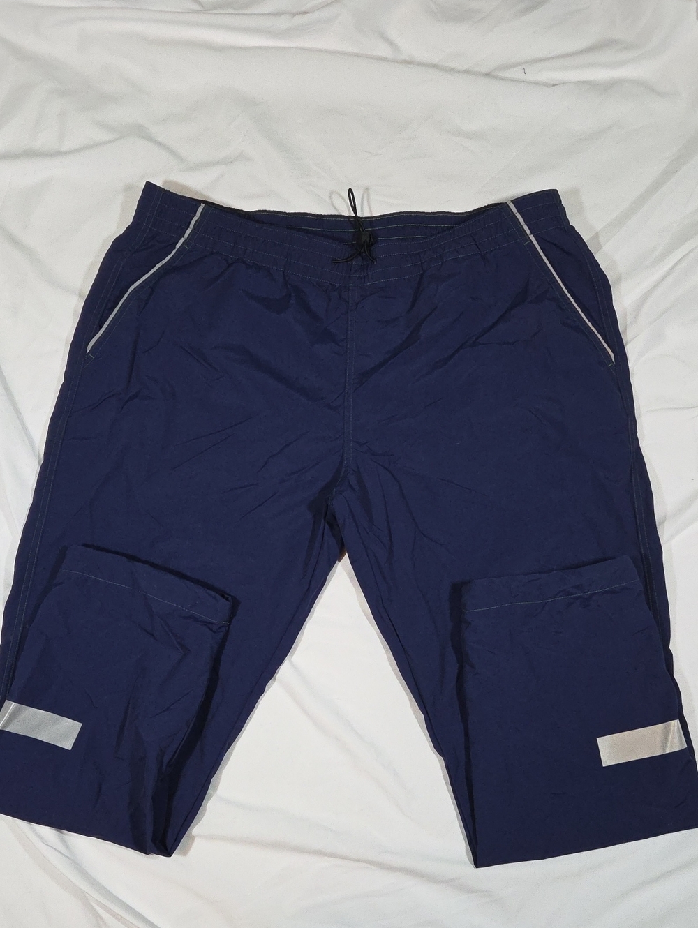 Timberland Navy Blue Nylon Track Pants Pull On Size XXL